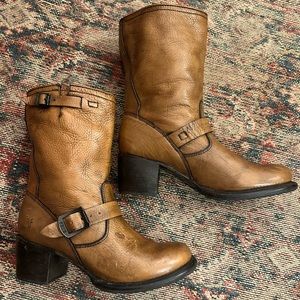 Frye Vera Moto/Engineer Boot